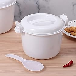 FEESHOW Portable Microwave Rice Cooker with Rice