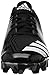 adidas Men's Icon MD Baseball Shoe, Black/White/Onix, 8.5 M US