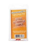 Greenwald's All Purpose Cleaner Refill Tablets, Citrus, Pre-measured Liquid Concentrate Makes 6 32 Ounce Spray Bottles, Degreaser and Dirt, Grime, Mildew, Mold Remover, for Home, Car, Office Cleaning