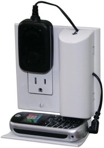 Amazon Com Contemporary Cord Charmer White 9 H X 5 8 W X 2 5 D Home Kitchen