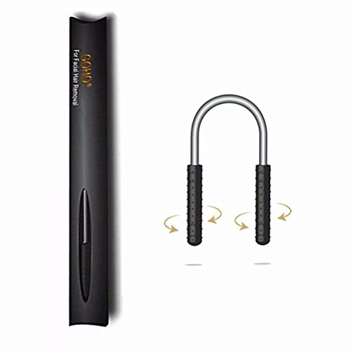 MAZU Facial Hair Removal Epilator For Women - Effectively Remove Unwanted Face Hair Without The Use of Tweezers or Expensive Laser Treatment, Waxing & Threading Systems -Save Money & Safe (BLACK) - Thumbnail 7