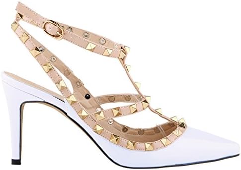 Loslandifen Ladies High Heels Party Wedding Count Pump Shoes