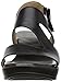 Naturalizer Women's Valerie Sandal, black, 9 Wide US