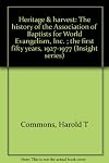 Heritage & harvest: The history of the Association of Baptists for World Evangelism, Inc. ; the first fifty years, 1927-1977 (Insight series)