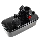 AUTOKAY Fuel Gas Tank and Carburetor Assembly for Briggs and Stratton 499809 498809A 494406
