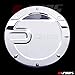 A-PADS Compatible with Chrome Gas Door Cover (Just overlay Stick on, NOT for Replacement) for 2008 09 10 11 12 2013 Chevy CRUZE- WITH Text