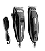 Andis Metallic Black Speed Master Clipper & Pivot Pro Powerful Trimmer 9 clipper attachment combs 4 trimmer attachment combs with BeauWis Blade Brush Included