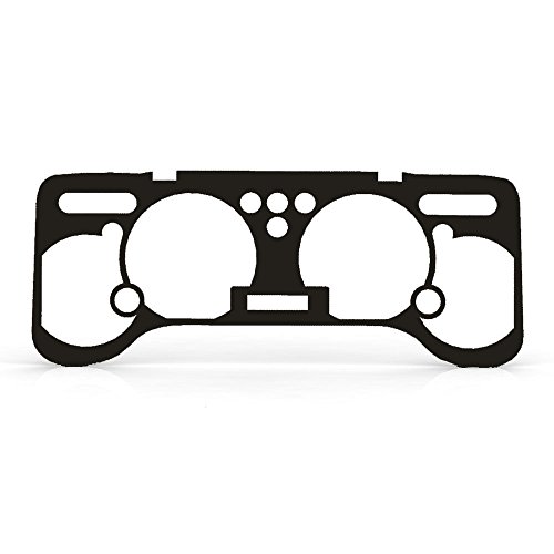 Black Flat Gauge Cluster Dash Bezel Trim fits: 1997-2006 Jeep TJ - Ferreus Industries - BZL-126-Black-Flat-072-02