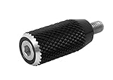 Motone Knurled Shift Peg - Black - Triumph Bonneville Scrambler - GSS003