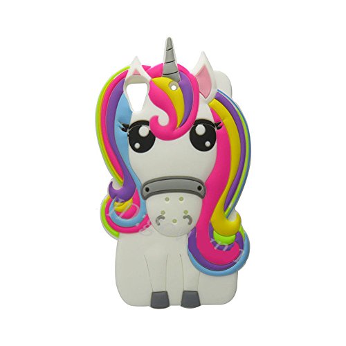 Mulafnxal 3d rainbow unicorn case for htc desire 626 530,soft fun…