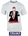Donald Trump for President Signature Make America Great Again T Shirt (Large, White)