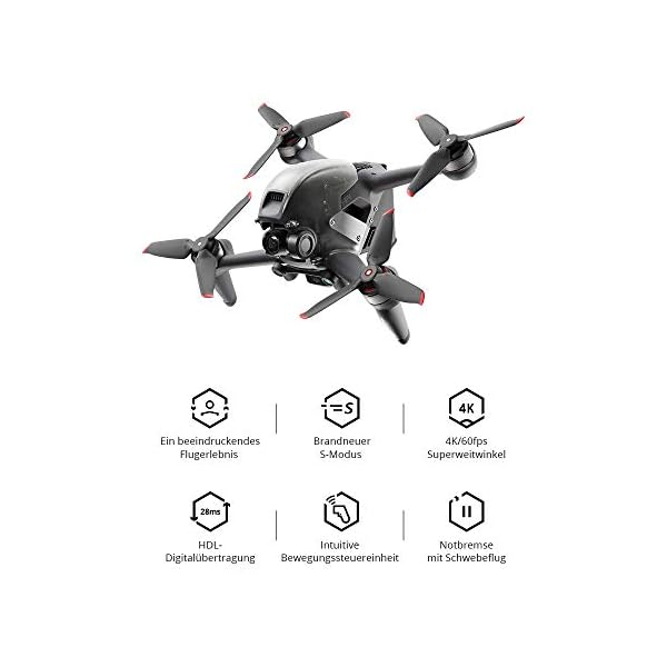DJI FPV Combo + Care Refresh (Auto-activated) - First-Person View Drohne Flycam Quadrocopter UAV, OcuSync 3.0 HD… – Bild 3