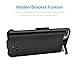 iPhone 7 Plus Battery Case,10000mAh Ultra Slim Portable iPhone Charger Extended Backup Power Bank Battery Charger Case Cover with Kickstand For Apple iPhone 7 Plus/6s Plus/6 Plus(5.5 inch)-Black
