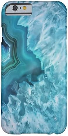 Blue Agate Semi Precious Gemstone Geode Crystal IPhone 6s Plus Case
