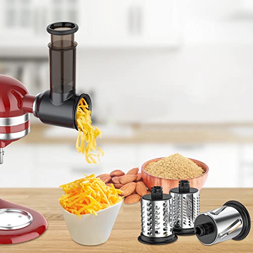Slicer Shredder Attachment for KitchenAid Stand Mixer, Cheese Grater