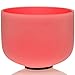 TOPFUND® Orange Colored D Sacral Chakra Frosted Quartz Crystal Singing Bowl 12 Inch
