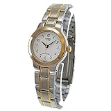 Casio #LTP1131G-7B Women's Two Tone Easy Reader Metal Fashion Analog Watch