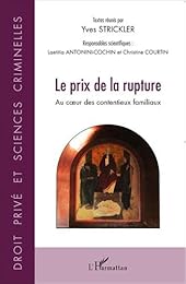 Le  prix de la rupture