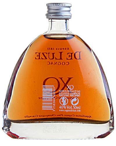 De Luze XO Fine Champagne Miniatur Cognac (1 x 0.05 l) – Bild 2