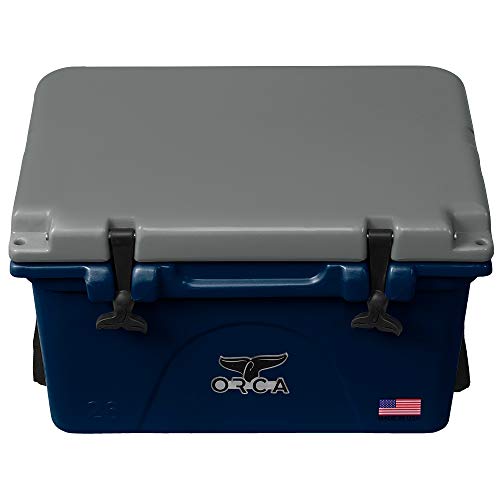ORCA 26 Quart Cooler, Navy & Gray