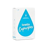 Lunette Cup Wipes (Portable - Compostable - Disinfecting) - 3 Pack