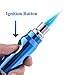 Zoocura Ice Blue Torch Lighter, Refillable Butane Torch Lighters Adjustable Jet Flame Windproof Lighter for Grill Pocket BBQ Camping, Deluxe Gift Box (Gas Not Included)thumb 2
