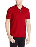 Victorinox Men's VX Stretch Pique Polo, Red, X-Large