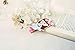 [Toddler Hair Barrettes] 5pc Toddler Princess Theme Hair Barrettes Set Alligator Toddlers Hair Clips for Girls