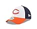 NFL Chicago Bears Perf Block 2 9FORTY Adjustable Cap, One Size, White/Team Color