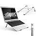 Adjustable Laptop Stand, Portable Aluminum Notebook Holder Riser Foldable Desktop MacBook Stand Compatible with Notebook, HP, Dell, IBM, iPad Tablet