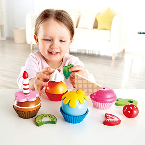 Hape E3157 - Cupcakes, Küchenspielzeug, Bunt – Bild 5