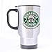 Nice Boba Fett's Coffee Mug - 100% Stainless Steel Material Travel Mugs - 14oz sizes