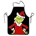 How The Grinch Stole Christmas Apron With Black Border