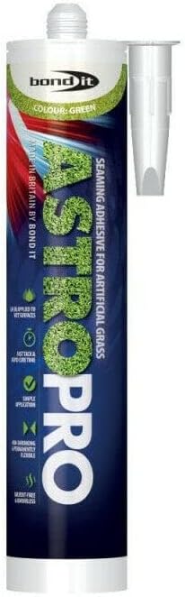 Astro Pro Green Seaming Adhesive for Astro Turf 310ml Tube (3 Pack) Flexible