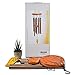 Mozing Large Wind Chimes Outdoor, Wood and Aluminum WindChimes, Supply Soothing Melodic Tones for Friendly Neighbors, Nice for Patio, Porch, Garden and Backyard (Copper-Round)