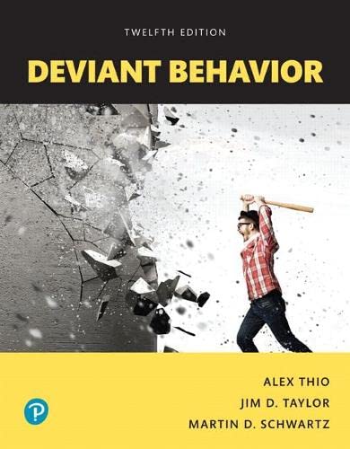 Deviant Behavior (Looseleaf)