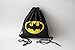 Hellathund Batman Logo Pattern Women Travel drawstring bag Gym bags for kids