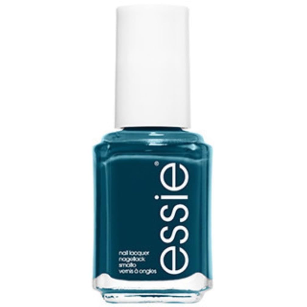 essie Original Nail Polish, 106 go overboard, Turquoise Nail Polish, 13.5 ml
