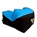 EasyGo Products Woohoo 2.0 Giant Inflatable Lounger Chair with Carry Bag, Blue Chair
