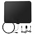 Bestrillion 50-100 Miles TV Antenna 1080P Long Range for Digital HDTV Antenna - Transparent Amplifier - Ultra Thin & Super Soft Indoor Antenna - Sliver Board Inside