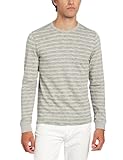 Ben Sherman Men's Plectrum Ghost Stripe Crew Neck Tee