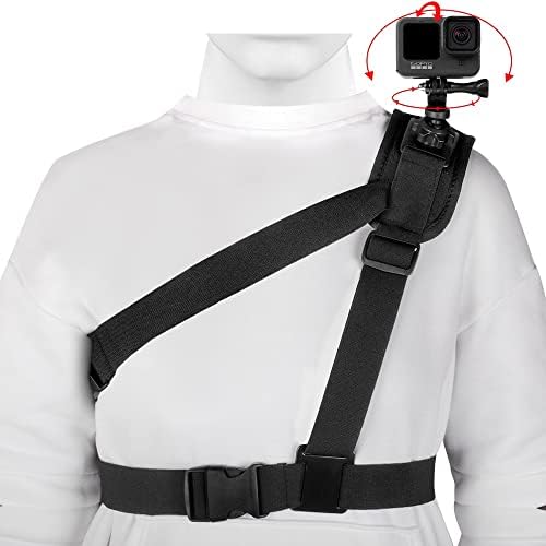 Taisioner Shoulder Strap Body Mount Clamp for GoPro AKASO DJI OSMO or