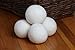Wool Dryer Balls, Super-Premium Laundry Clothes Dryer Balls, New Zealand Merino Wool, 6-Pack, Natural Organic Fabric Softener | by Mad River Collective