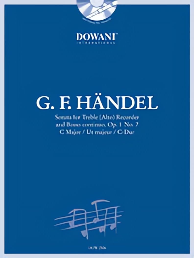 Handel: Sonata in C Major, Op. 1, No. 7 for Treble (Alto) Recorder and Basso Continuo
