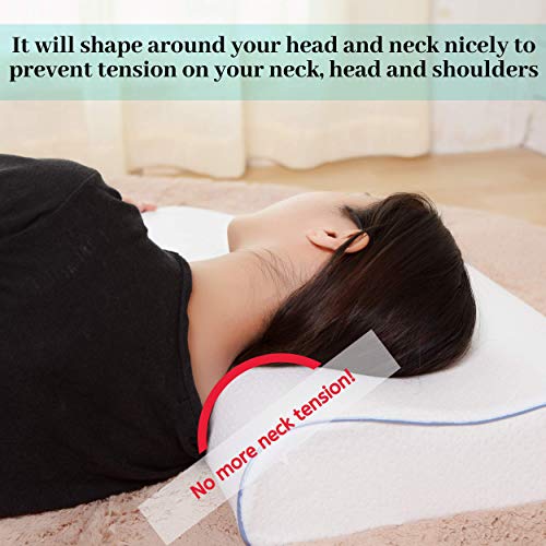 Aeris Memory Foam Contour Pillow For Neck PainErgonomic Tempurpedic