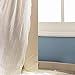 NICETOWN 2 Layers Drape Mix & Match Elegance Home Decor Window Treatment Drape Biscotti Beige Crinkled Voile and Blackout Curtain Panel with Free Tie-Backs (1 Piece 2-Layer Panel, 84 inches Long)
