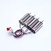 Wwman Spare Part Kit for Udi U845 U845 WiFi FPV Rc Quadcopter Drone 2pcs black white wire motor + 2pcs red blue wire motor space parts