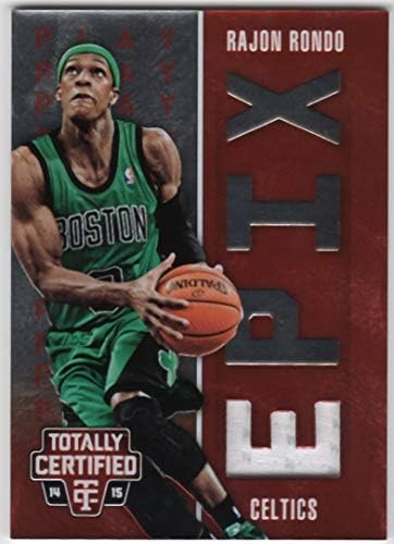 Rajon Rondo 2014-15 Panini Totally Certified Epix Jersey Card Serial #192/199