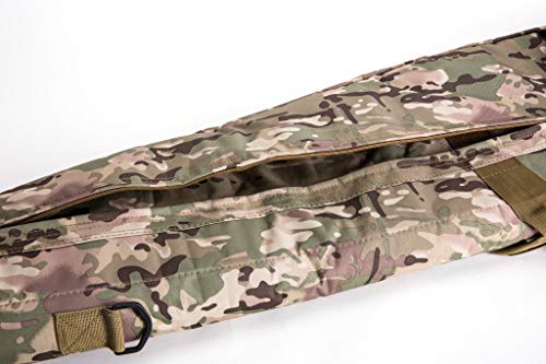 Mlida Rifle Bag Outdoor Tactical Carbine Cases Long Gun Case Bag for Hunting Shooting Range Sports Storage and Transport (CP, 1.2)