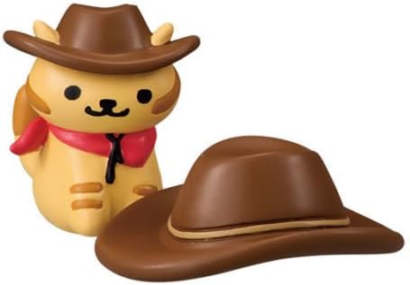 Gashapon Neko Atsume: Kitty Collector: Desktop Figures Part 3 - Kid-san &amp; Western Hat